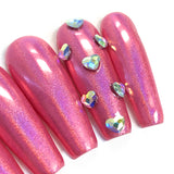 Swarovski Heart Flatback Rhinestone / Crystal AB Nail Art Decor Supply Design