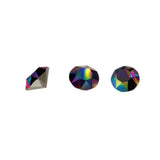 Swarovski Chaton Pointed Back Rhinestone / Crystal Rainbow Dark