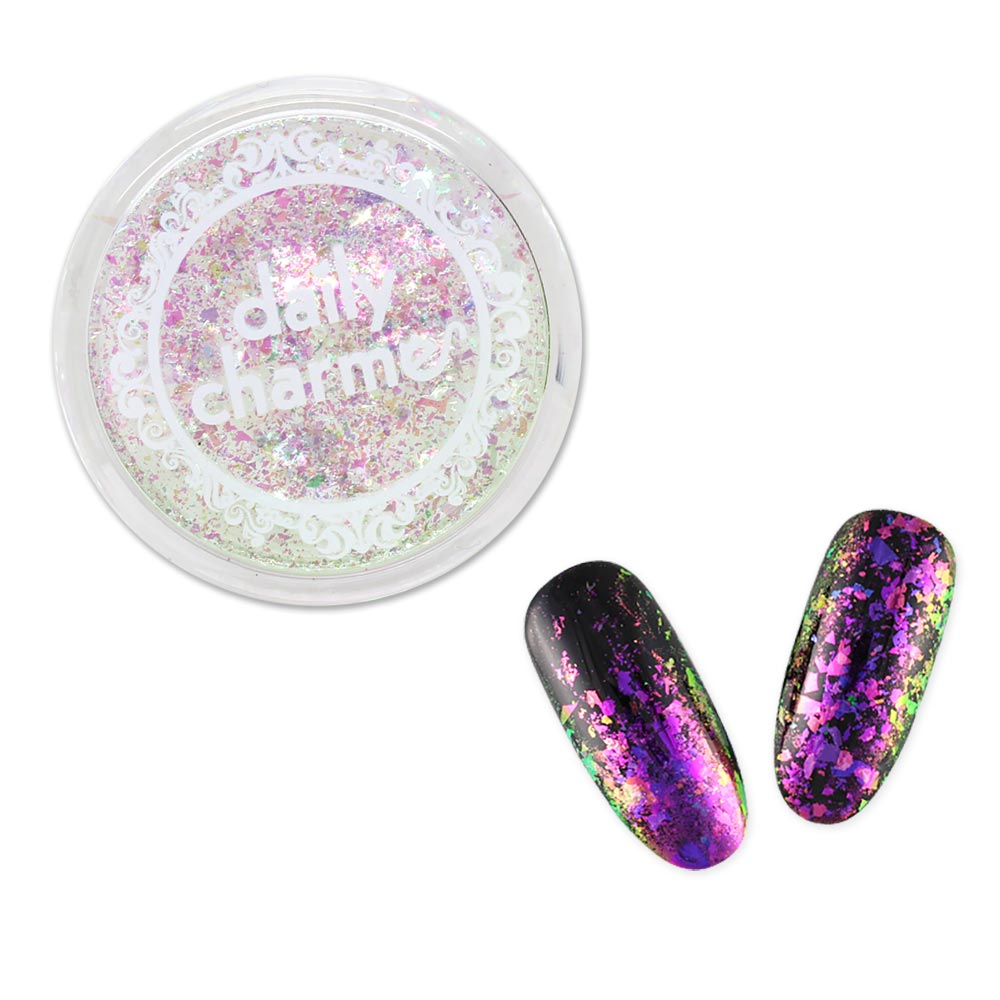 Iridescent Flake / Mermaid Andrina Iridescent Flake / Mermaid Andrina Nail Art Decor Chameleon Rainbow