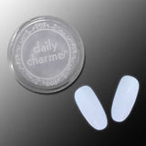 Glow in the Dark Pigment / White Glow Nail Art