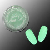 Glow in the Dark Pigment / Green Glow Halloween Nail Art Supplies