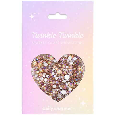 Twinkle Twinkle Round Flatback Rhinestone Mix for Nail Art | Paradise Shine