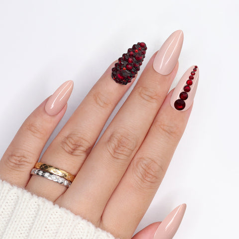 Twinkle Twinkle Round Flatback Rhinestone Mix for Nail Art | Siam