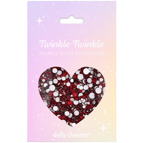 Twinkle Twinkle Round Flatback Rhinestone Mix for Nail Art | Siam