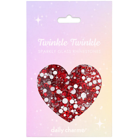 Twinkle Twinkle Round Flatback Rhinestone Mix for Nail Art | Light Siam