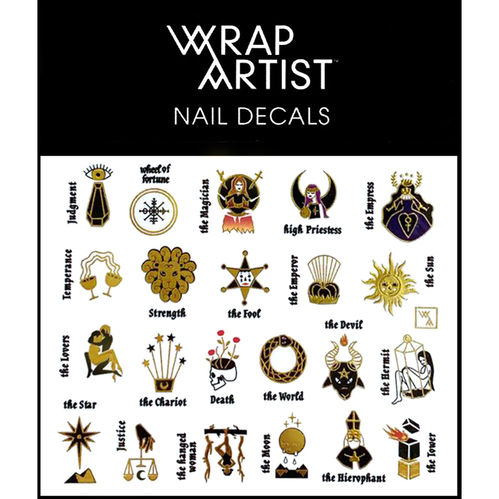 WrapArtist Nail Decals / Tarot Reader WrapArtist Nail Decals / Tarot Reader