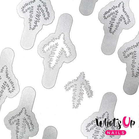 Daily Charme Nail Vinyl Sticker Whats Up Nails / Evergreen Stencils