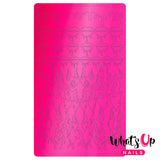 Vinyl Film Sticker / Dripping Flames Hot Girl Drip Nails / Neon Trio