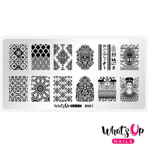 Daily Charme Nail Supply Stamping Plates Whats Up Nails / Middle Eastern Vibes