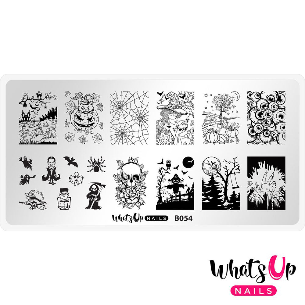 Whats Up Nails Stamping Plate / Haul 'r Win Daily Charme Nail Supply Stamping Plates Whats Up Nails / Haul
