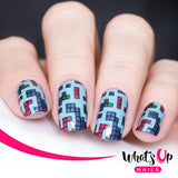 Whats Up Nails / Never Lose Control Stamping Plate | Gamer Girl Nails