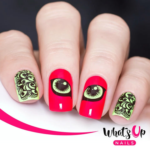 Daily Charme Nail Stamping Plates Whats Up Nails Goth is the New Black