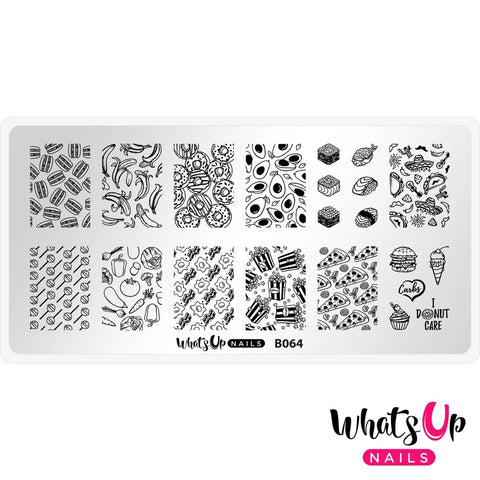 Whats Up Nails / Wakey Wakey, Eggs and Bakey Stamping Plate