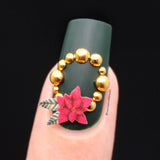 Circle Dome Studs Mix / Gold