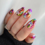 Daily Charme Iridescent Butterfly Resin Cabochon Spring Butterfly Nail @polishedbyalison