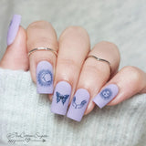Chic Nail Art Sticker / Mystical Elements / Black