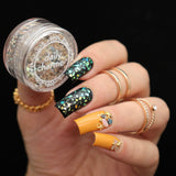 Daily Charme Crushed Seashell / Paua Natural Shell Summer Mermaid Nail