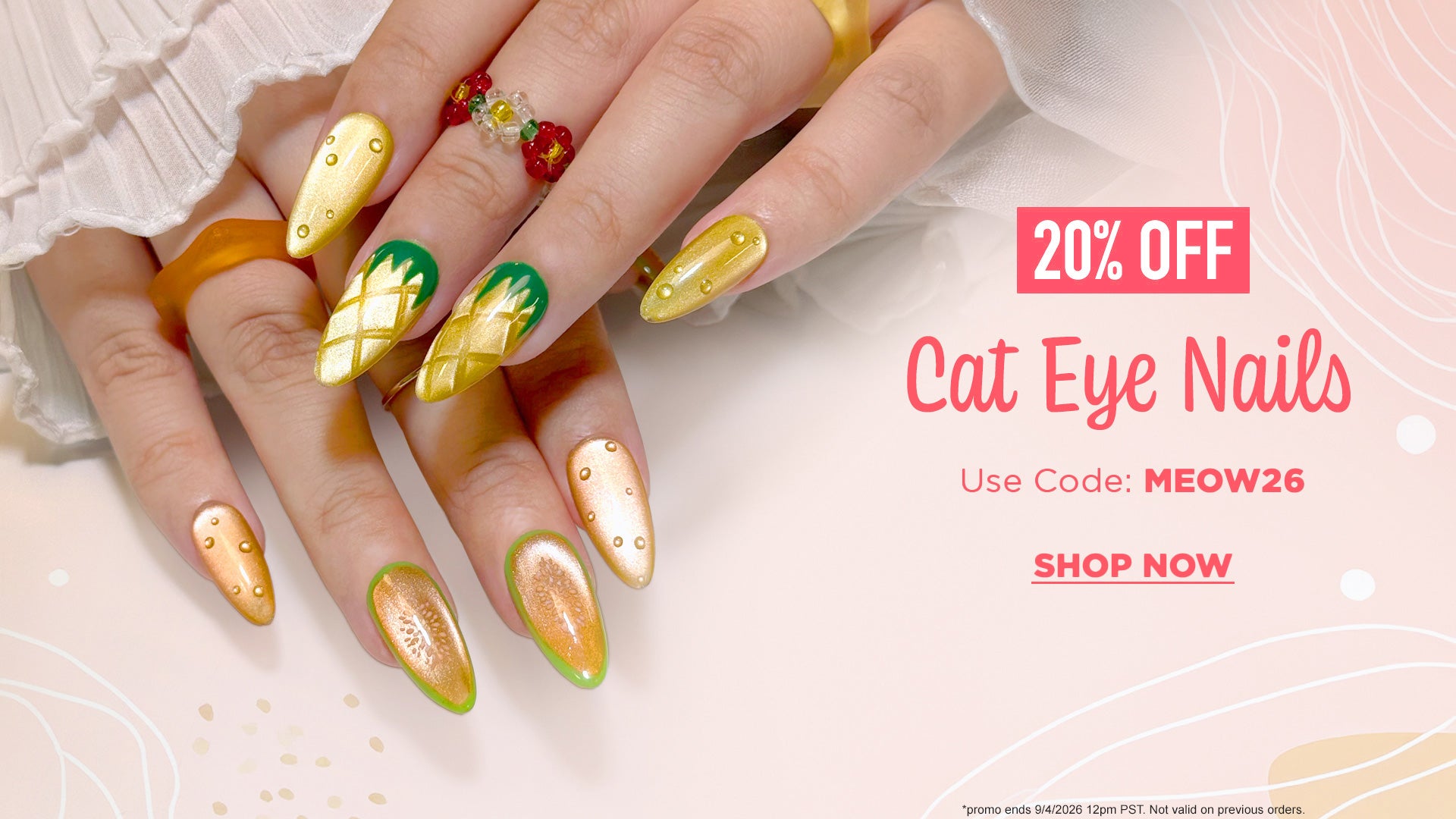 Daily Charme 20% OFF 200+ Cat Eye Nail Art