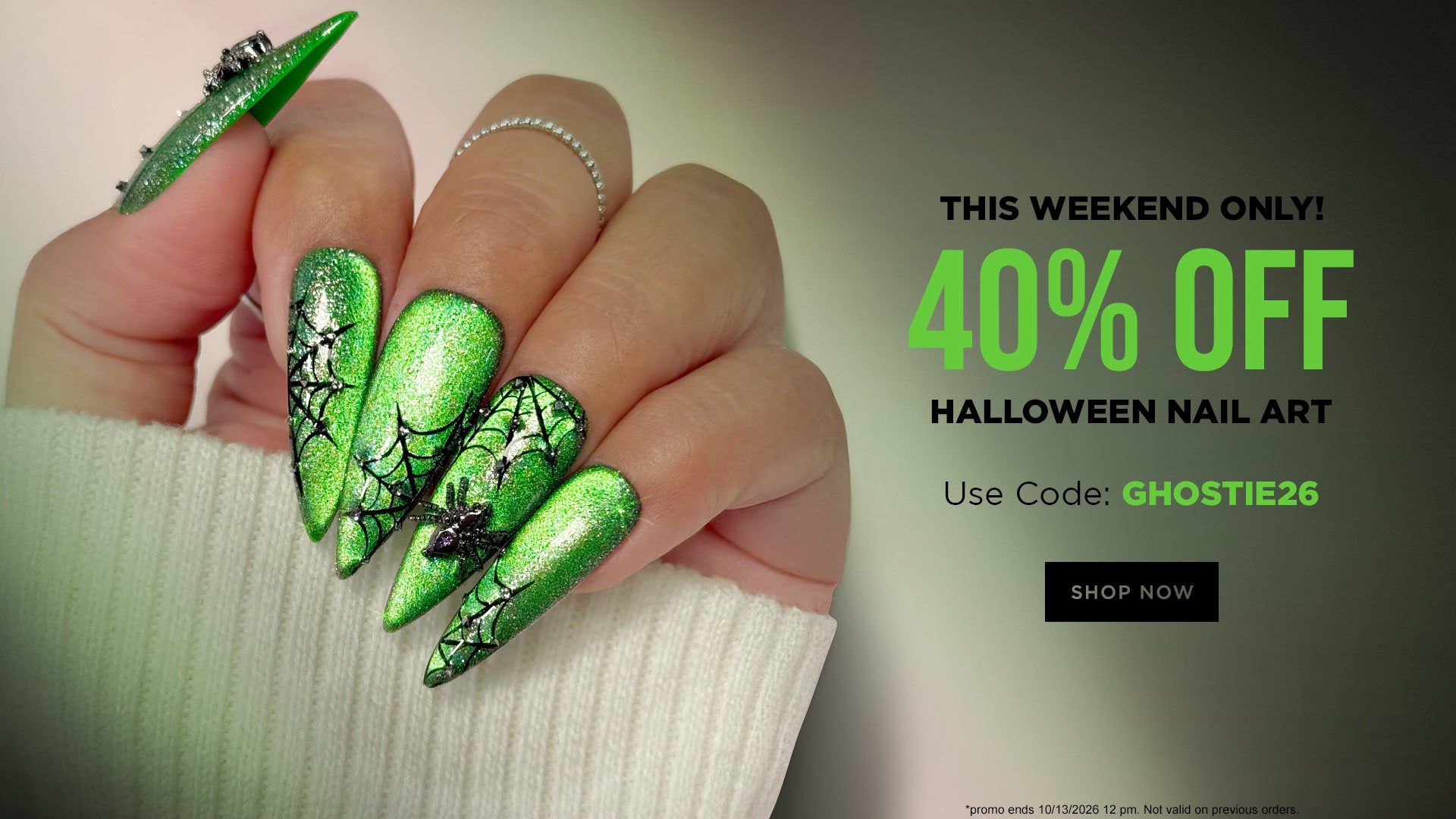40% OFF Halloween Nail Art