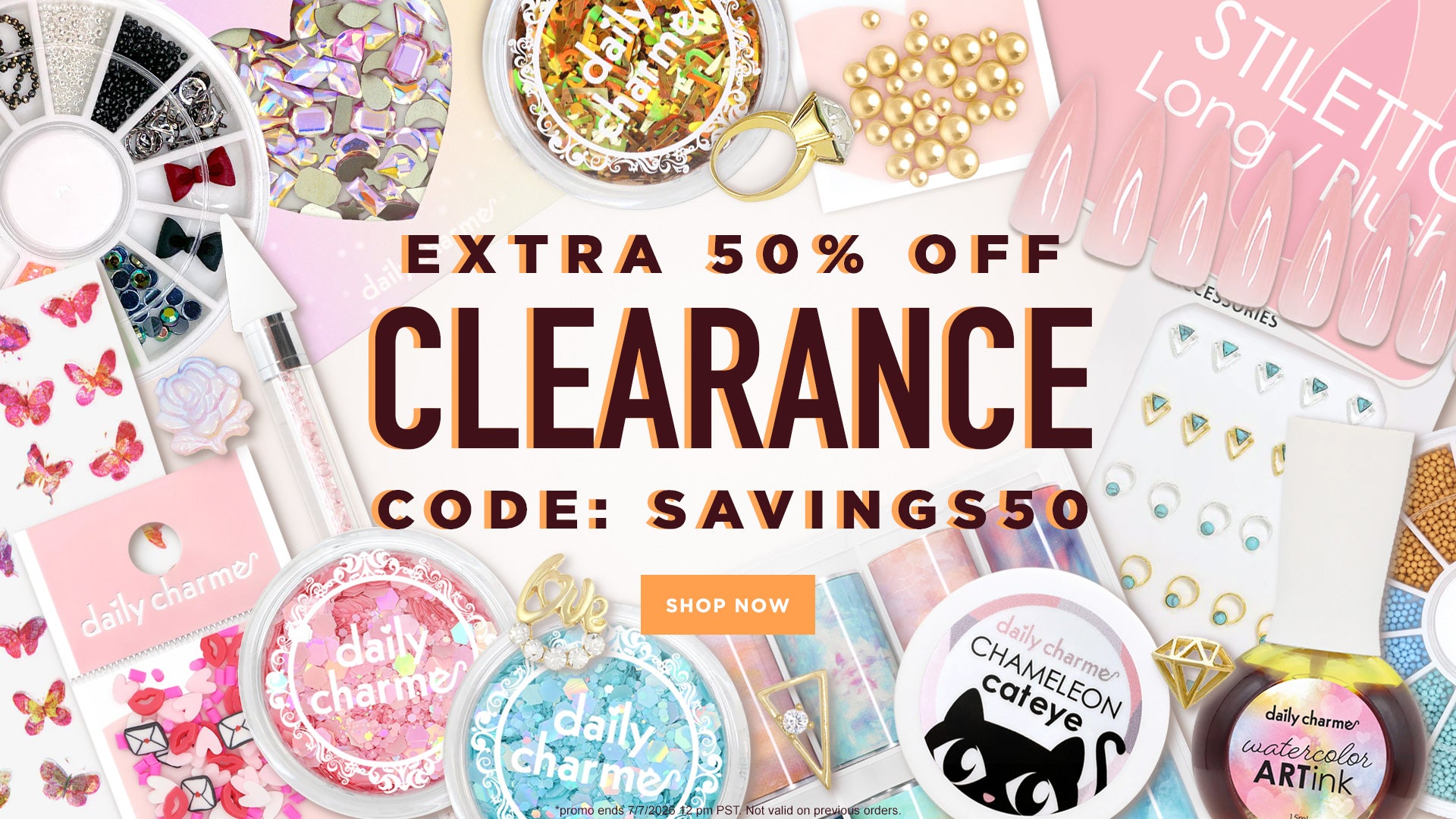 Daily Charme Extra 50% OFF Clearance