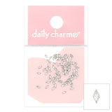 Charme Crystal Mini Rhombus Flatback Rhinestone / Clear