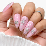 Charme Crystal Mini Rhombus Flatback Rhinestone / Clear