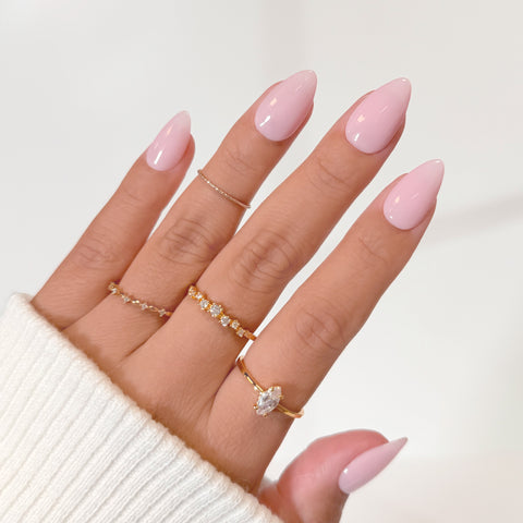 Charme Gel Extension Tips / Stiletto / Extra Short / Matte Clear Soft Gel X