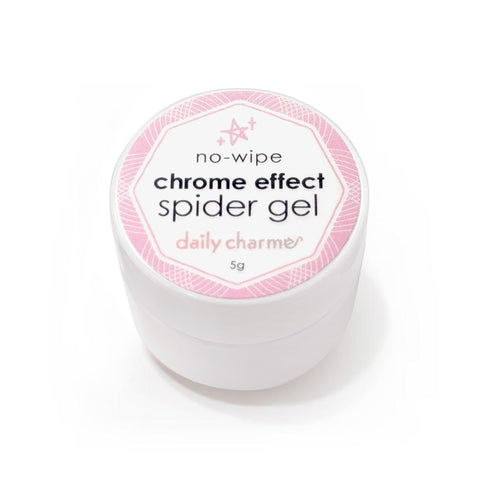 Daily Charme No-Wipe Chrome Effect Spider Gel Nail Polish Art