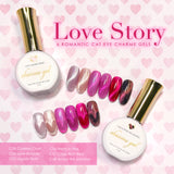 Charme Gel Love Story Cat Eye Colors Pink Magnetic Nail Polish