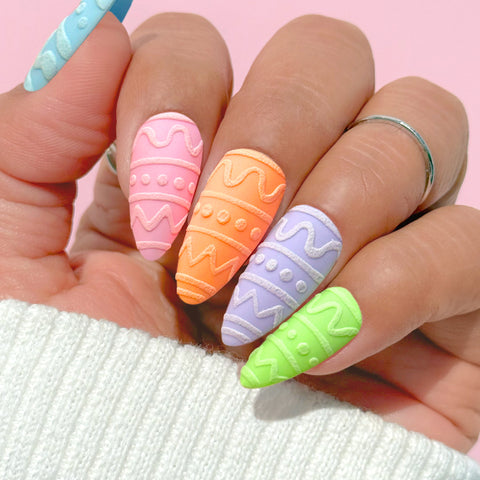 Charme Gel Pastel Neon Collection / 6 Colors Spring Easter Bright Fun