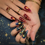 Charme Gel Nail Polish Magnetic Golden Magic Cat Eye Red Blue / 6 Colors Halloween Wizardly Mysterious Color Trend
