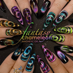 Charme Gel Fantasy Chameleon Cat Eye Collection / 6 Colors