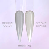 Second Chance Charme Gel 003 London Fog - light grey nail polish