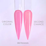 Second Chance Charme Gel 302 Pinkaholic - pink jelly nail polish