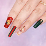 Charme Gel Polish / 706 Evergreen Dark Rich Green Winter Nail Polish