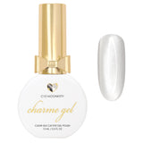 Charme Gel / Cat Eye C10 Moonkitty Silk Silver White Translucent Magnetic Glass Nail Gel Polish Clear