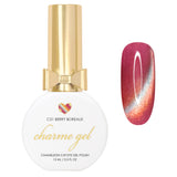 Charme Gel / Cat Eye C51 Berry Borealis Magenta Pink Green Orange Silk Magnetic Shine Nail Polish