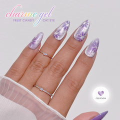 Charme Gel / Cat Eye C52 Picatya Purple Lilac Magnetic Nail Polish