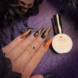 Charme Gel / Cat Eye C67 Autumn Aura Orange Halloween Fall Magnetic Nail Polish