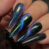 Charme Gel / Cat Eye C71 Witching Hour Blue Green Magnetic Nail Polish Color Changing