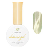 Charme Gel / Cat Eye E12 Ever After Green Jade Golden Magnetic Nail Polish