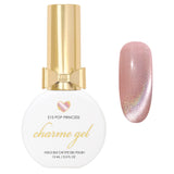 Charme Gel / Cat Eye E15 Pop Princess Red Holo Holographic Silk Magnetic Nail Polish