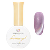 Charme Gel / Cat Eye E20 Bomb Dot Com Lavender Purple Lilac Holo Holographic Silk Magnetic Nail Polish Y2K