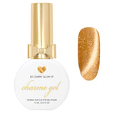 Charme Gel / Cat Eye E57 Starry Glow Up Champagne Gold Magnetic Nail Polish