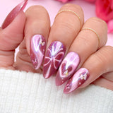 Charme Gel / Cat Eye E64 Nothing Compares Blue Sparkle Pink Purple Magnetic Cute