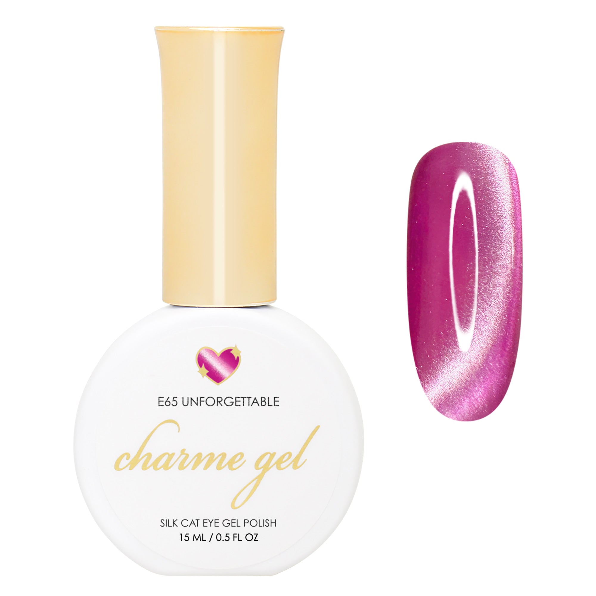 Lilac Pink Magnetic Nail Polish Valentine