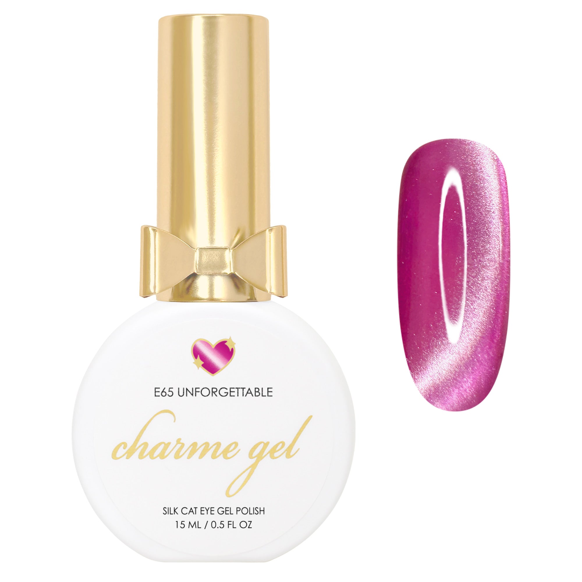 Lilac Pink Magnetic Nail Polish Valentine
