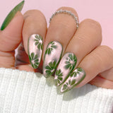 Charme Gel Nail Polish Cat Eye E70 Sunkissed Bloom Matcha Green Magnetic Pink Shine