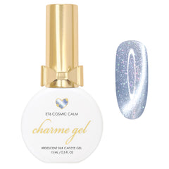 Charme Gel / Cat Eye E76 Cosmic Calm Celestial Dreams HEMA TPO Free Light Blue Galaxy Spring Aura Magnetic