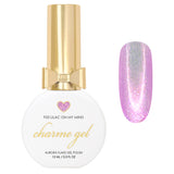 Charme Gel / Fairy Flakes F02 Lilac on My Mind Iridescent Shimmer / Spring / Easter / Glitter Nail Polish